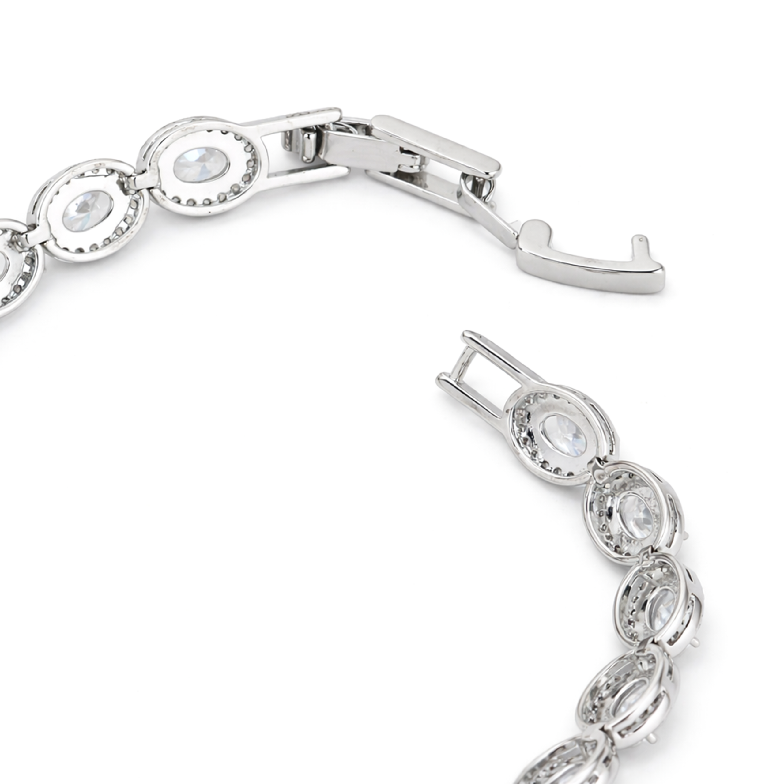 Classic Clear Round Tennis Bracelet