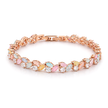 Pastel Rainbow Marquise Tennis Bracelet