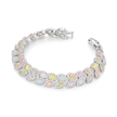 Clear Crystal Tennis Bracelet