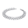 Crystal Cushion Tennis Bracelet