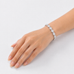 Crystal Paperclip Chain Bracelet