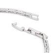 Crystal Cushion Pavé Tennis Bracelet
