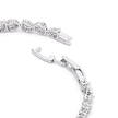 Crystal Baguette Tennis Bracelet