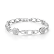 Crystal Oval Tennis Bracelet