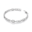 Crystal Oval Tennis Bracelet