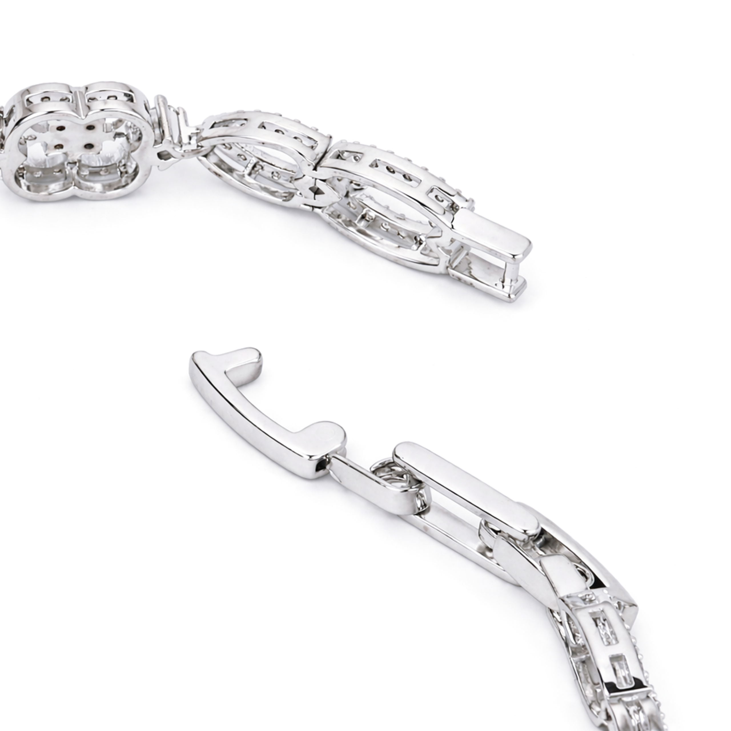 Crystal Oval Tennis Bracelet
