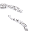 Crystal Oval Tennis Bracelet