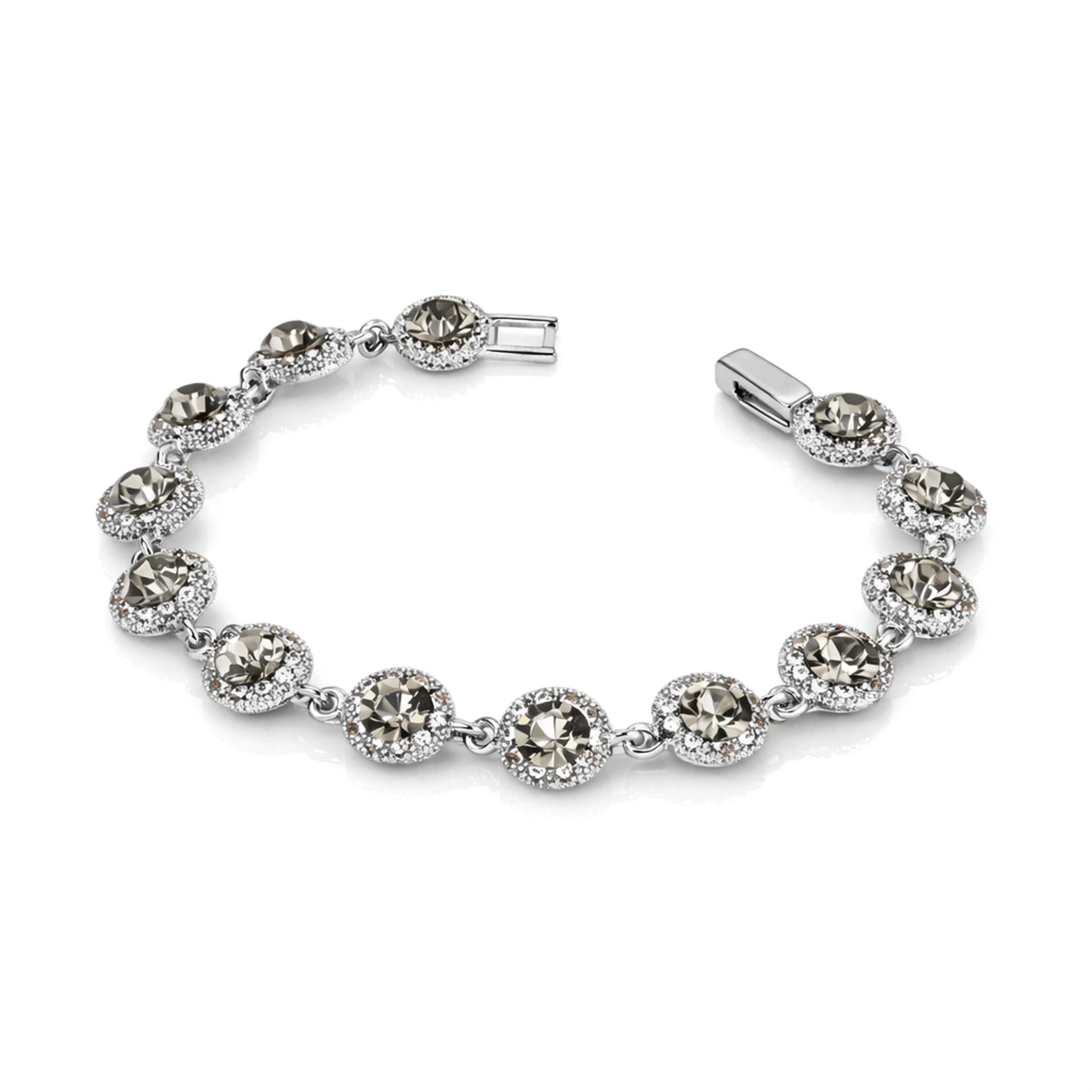 Black Onyx Round Tennis Bracelet