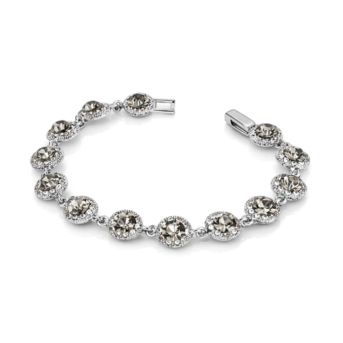 Black Onyx Round Tennis Bracelet