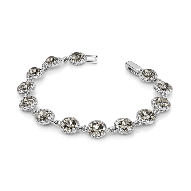 Black Onyx Round Tennis Bracelet