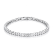 Crystal Princess Halo Tennis Bracelet