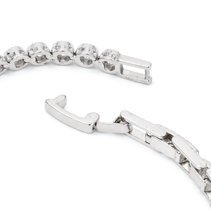 Crystal Petite Cushion Bracelet