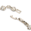 Smoky Quartz Floral Tennis Bracelet