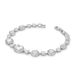Crystal Oval Tennis Bracelet