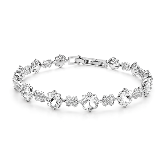 Crystal Round Tennis Bracelet