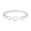 Crystal Open-Link Tennis Bracelet