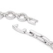 Crystal Open-Link Tennis Bracelet