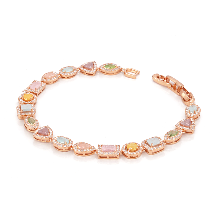 Rose Gold Pink Petite Bracelet