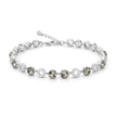 Halo Tennis Bracelet — Four Crystal Colourways - Rose pink