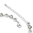 Halo Tennis Bracelet — Four Crystal Colourways - Rose pink