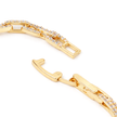 Gold-Tone Paperclip Chain Bracelet
