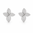 Crystal Bloom Stud Earrings