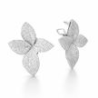 Crystal Bloom Stud Earrings