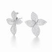 Crystal Bloom Stud Earrings