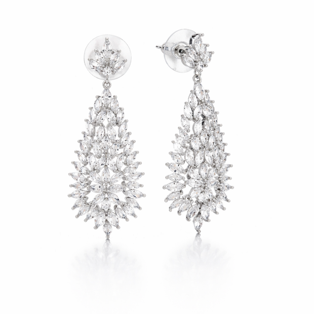 Celestial Flame Drop Earrings