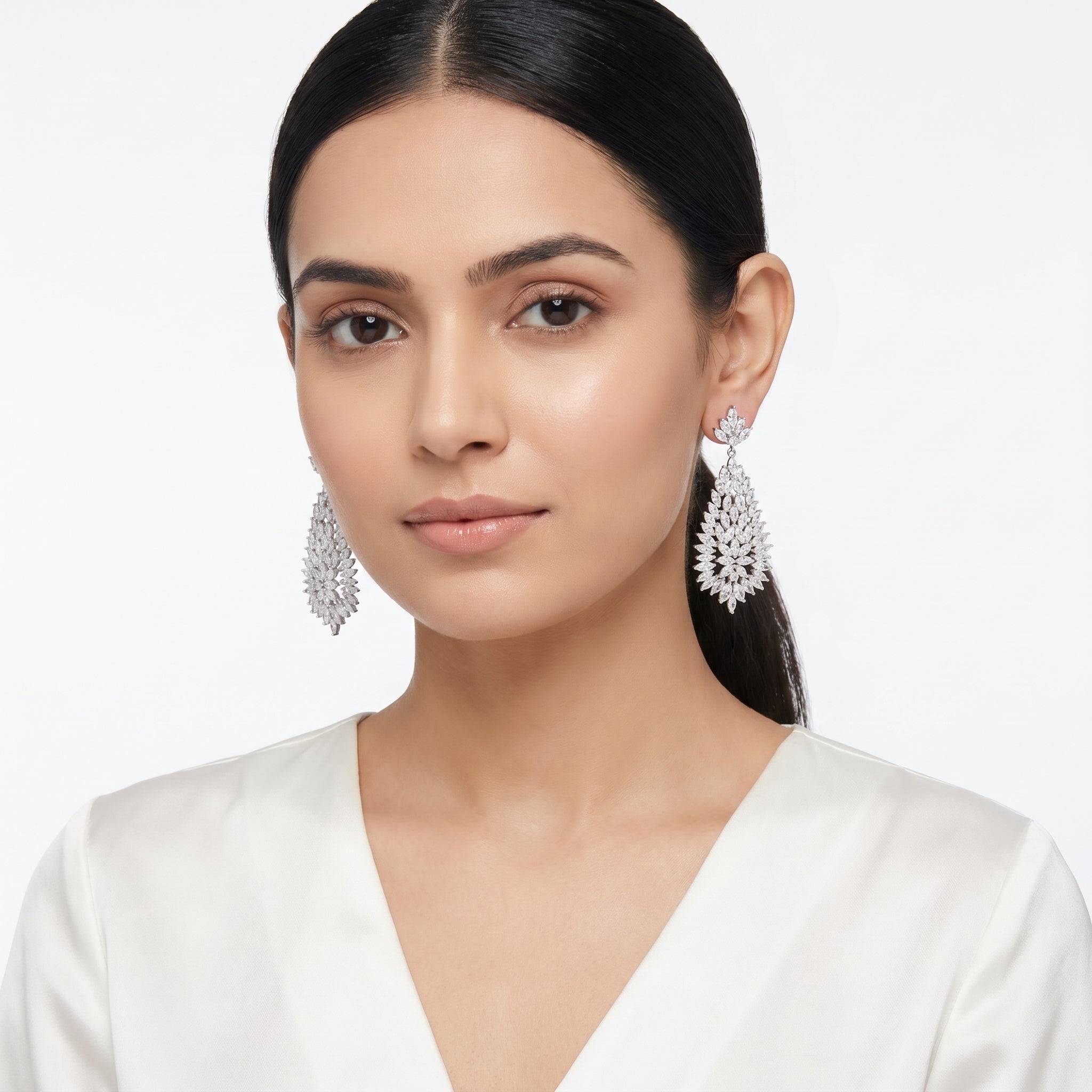 Celestial Flame Drop Earrings