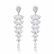 Tiered Petal Drop Earrings