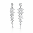 Tiered Petal Drop Earrings