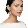 Royal Lotus Chandelier Earrings