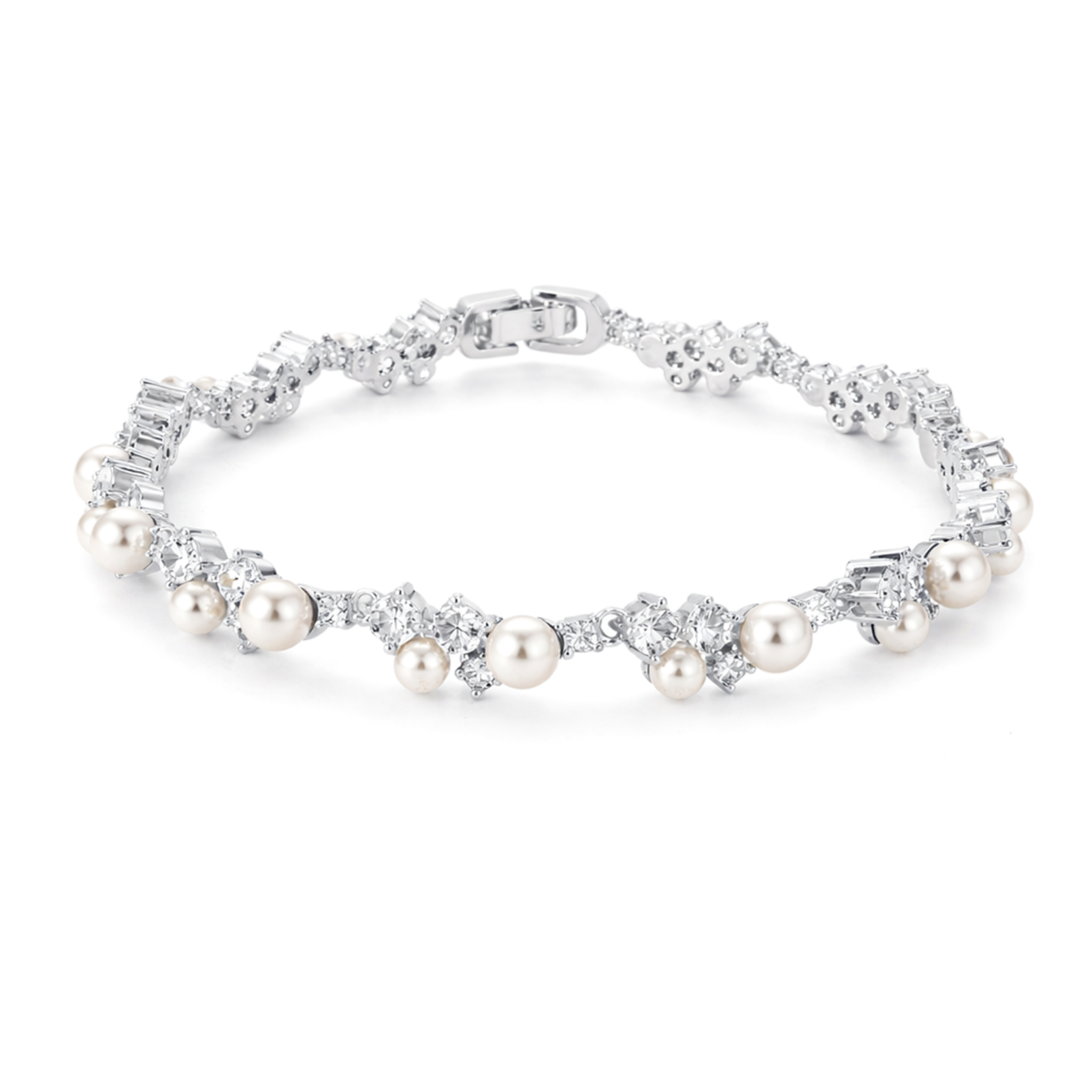 Pearl Constellation Tennis Bracelet