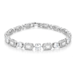 Royal Mosaic Halo Tennis Bracelet