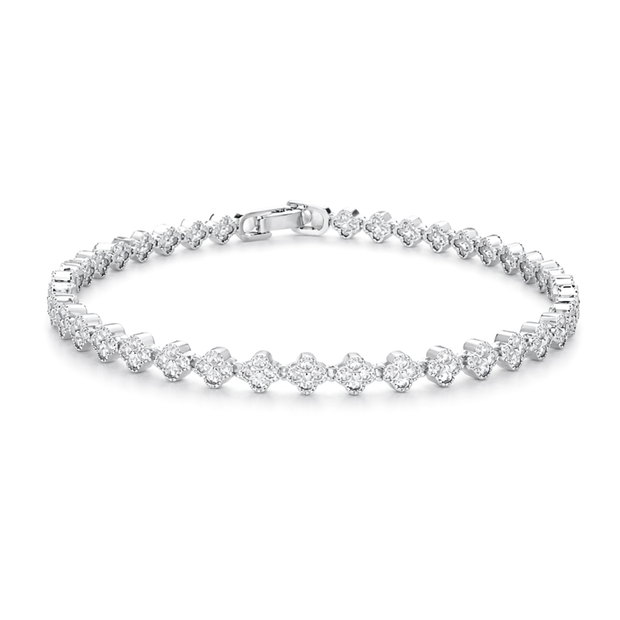 Blossom Cluster Tennis Bracelet