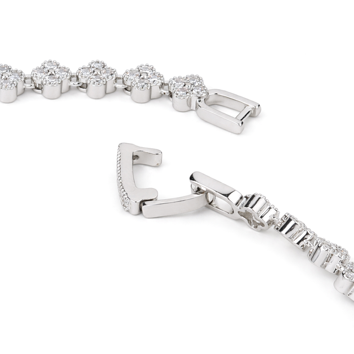 Blossom Cluster Tennis Bracelet
