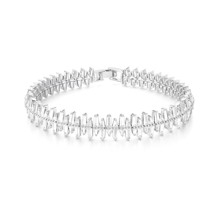 Starburst Baguette Spike Bracelet