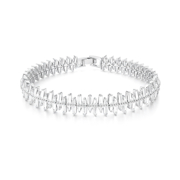 Starburst Baguette Spike Bracelet