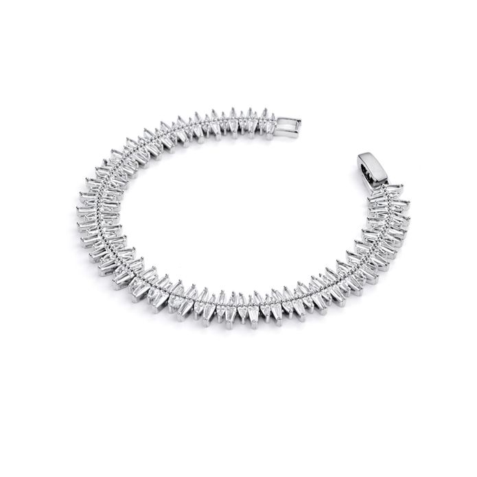 Starburst Baguette Spike Bracelet