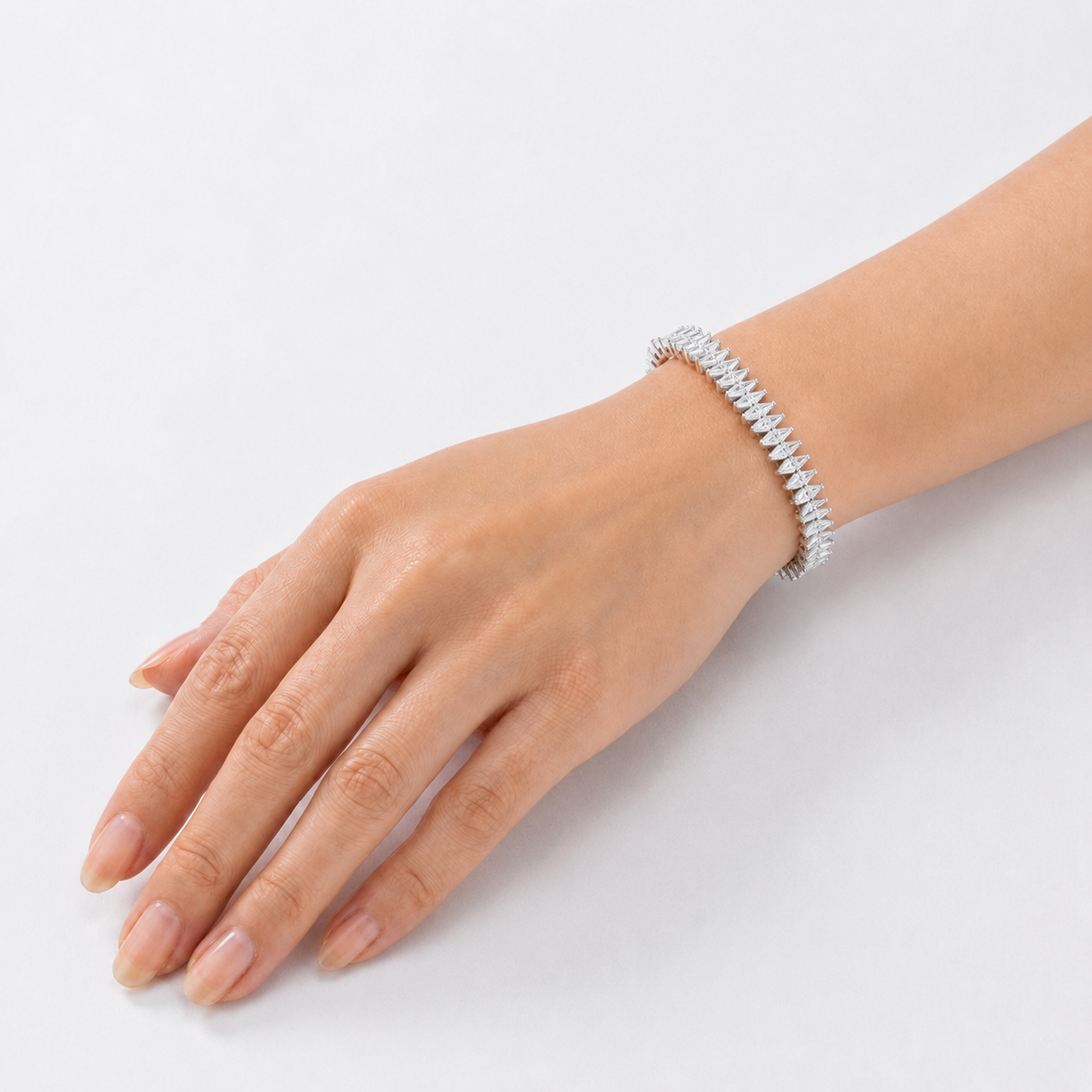 Starburst Baguette Spike Bracelet