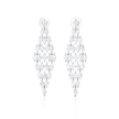 Clear Marquise Diamond-Lattice Chandelier Drops
