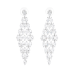 Clear Marquise Diamond-Lattice Chandelier Drops