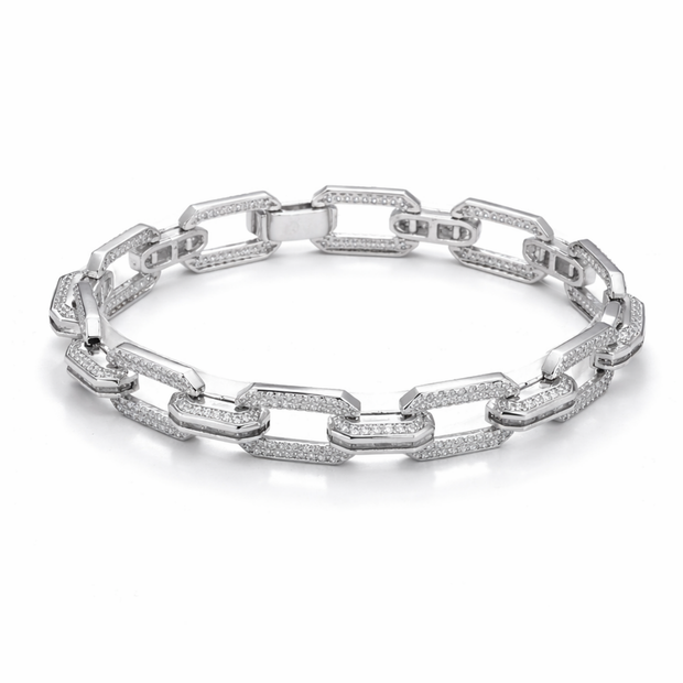 Imperial Chain Pave Bracelet