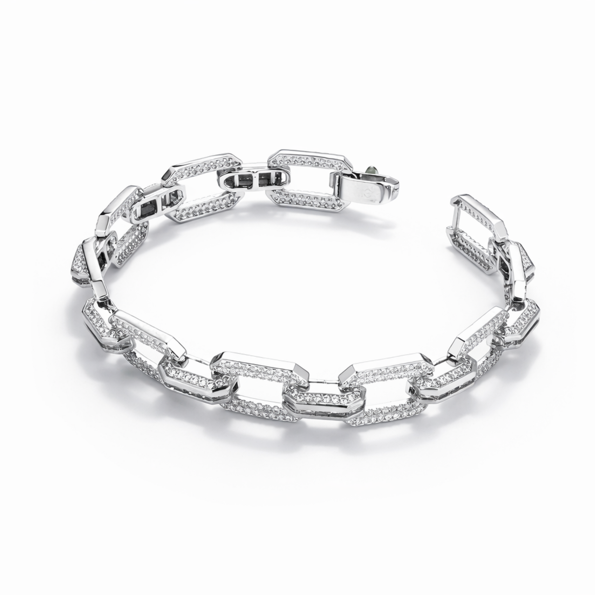 Imperial Chain Pave Bracelet