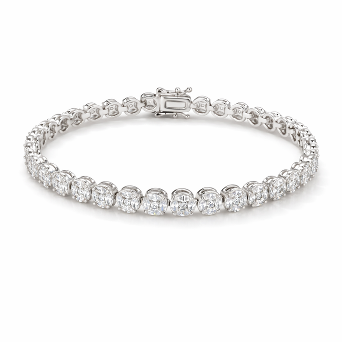 Blossom Cluster Tennis Bracelet