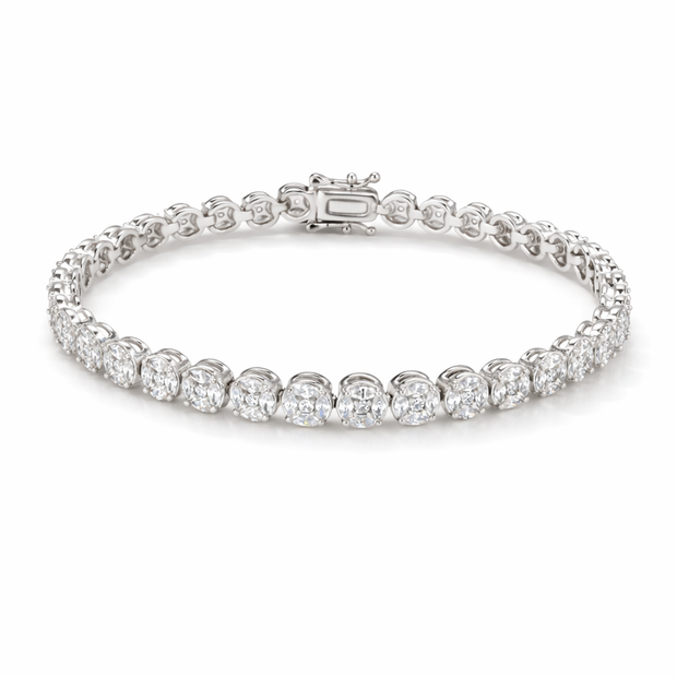 Blossom Cluster Tennis Bracelet