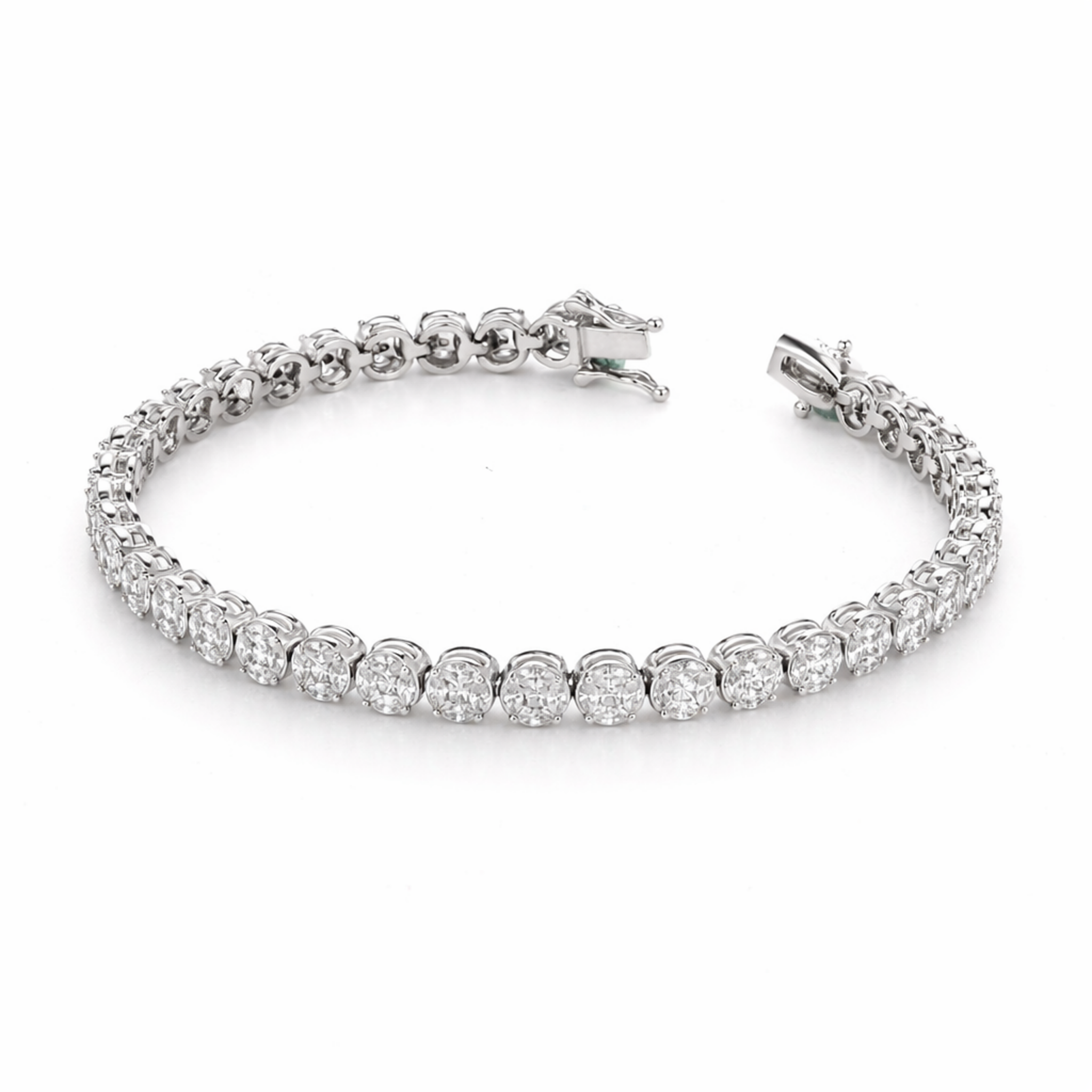 Blossom Cluster Tennis Bracelet