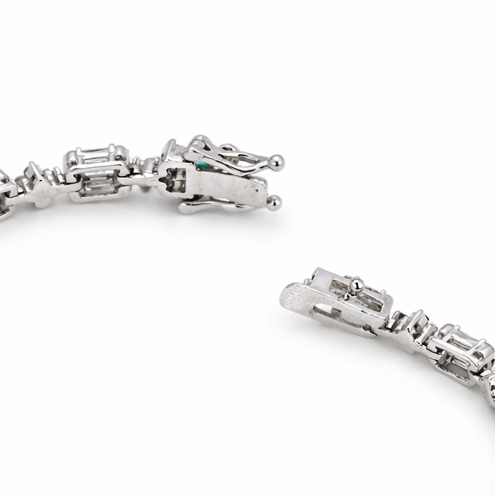Glacier Baguette Bloom Bracelet