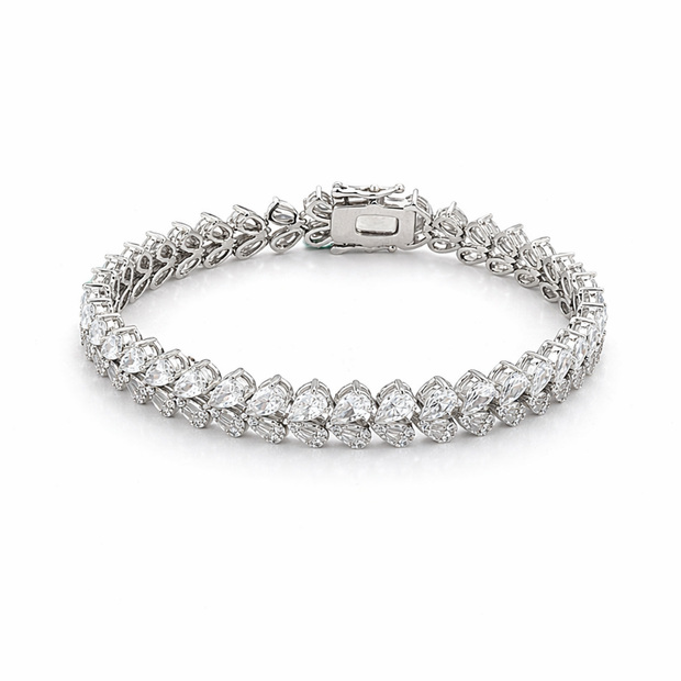Petal Pear Tennis Bracelet